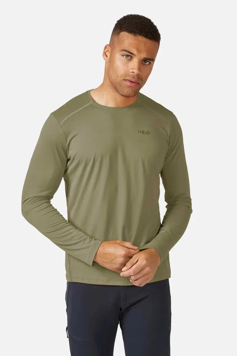 RAB Force LS Tee 長袖透氣排汗衣 男款 QBL07