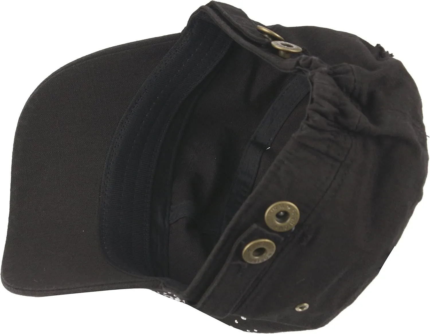 RaOn A214 Galaxy Round Dome Studs Rivet Spike Spots Army Cap Golf Club Cadet Military