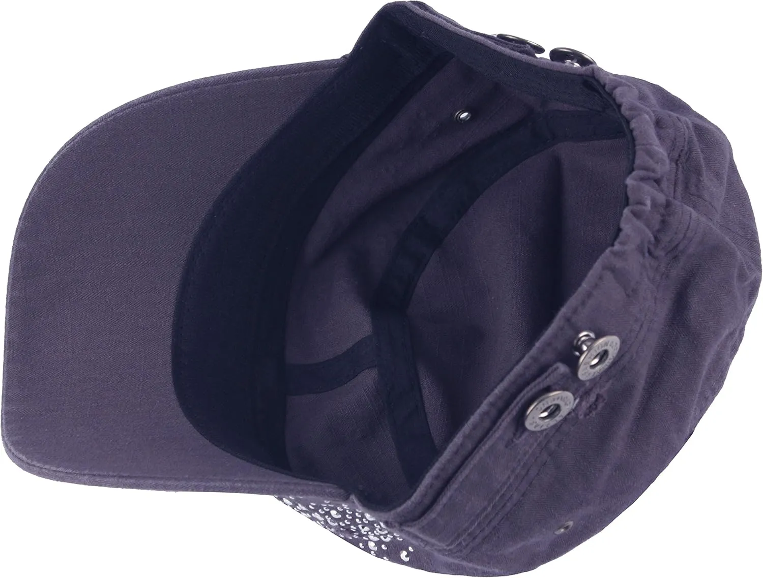 RaOn A214 Galaxy Round Dome Studs Rivet Spike Spots Army Cap Golf Club Cadet Military