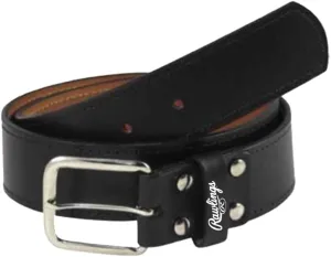 Rawlings | PRO LEATHER Baseball Belt | Adult Sizes | Multiple Colors