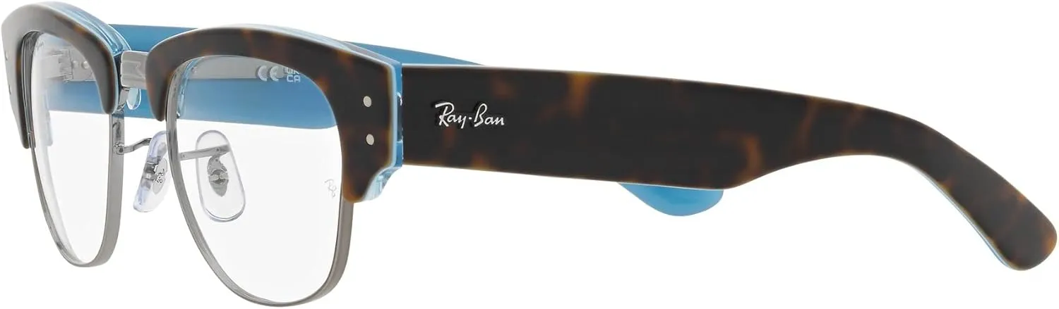 Ray-Ban Women's Rx0316v Mega Clubmaster Square Prescription Eyewear Frames