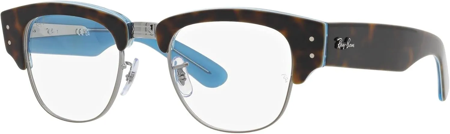 Ray-Ban Women's Rx0316v Mega Clubmaster Square Prescription Eyewear Frames