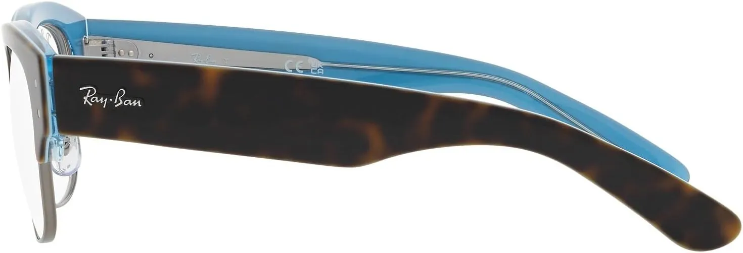 Ray-Ban Women's Rx0316v Mega Clubmaster Square Prescription Eyewear Frames