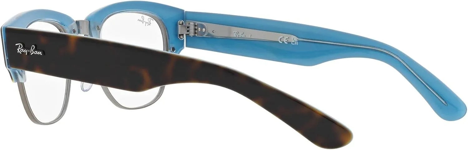 Ray-Ban Women's Rx0316v Mega Clubmaster Square Prescription Eyewear Frames