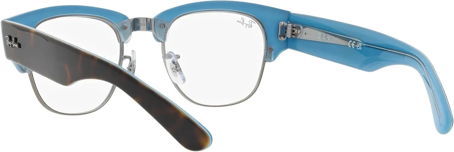 Ray-Ban Women's Rx0316v Mega Clubmaster Square Prescription Eyewear Frames