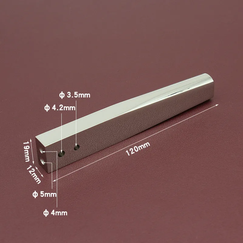 Red copper nail mounting rod American rivet fixing installation tool Nail striking mold Manual DIY leather tool