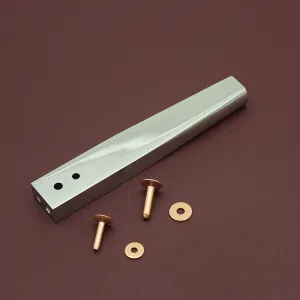 Red copper nail mounting rod American rivet fixing installation tool Nail striking mold Manual DIY leather tool