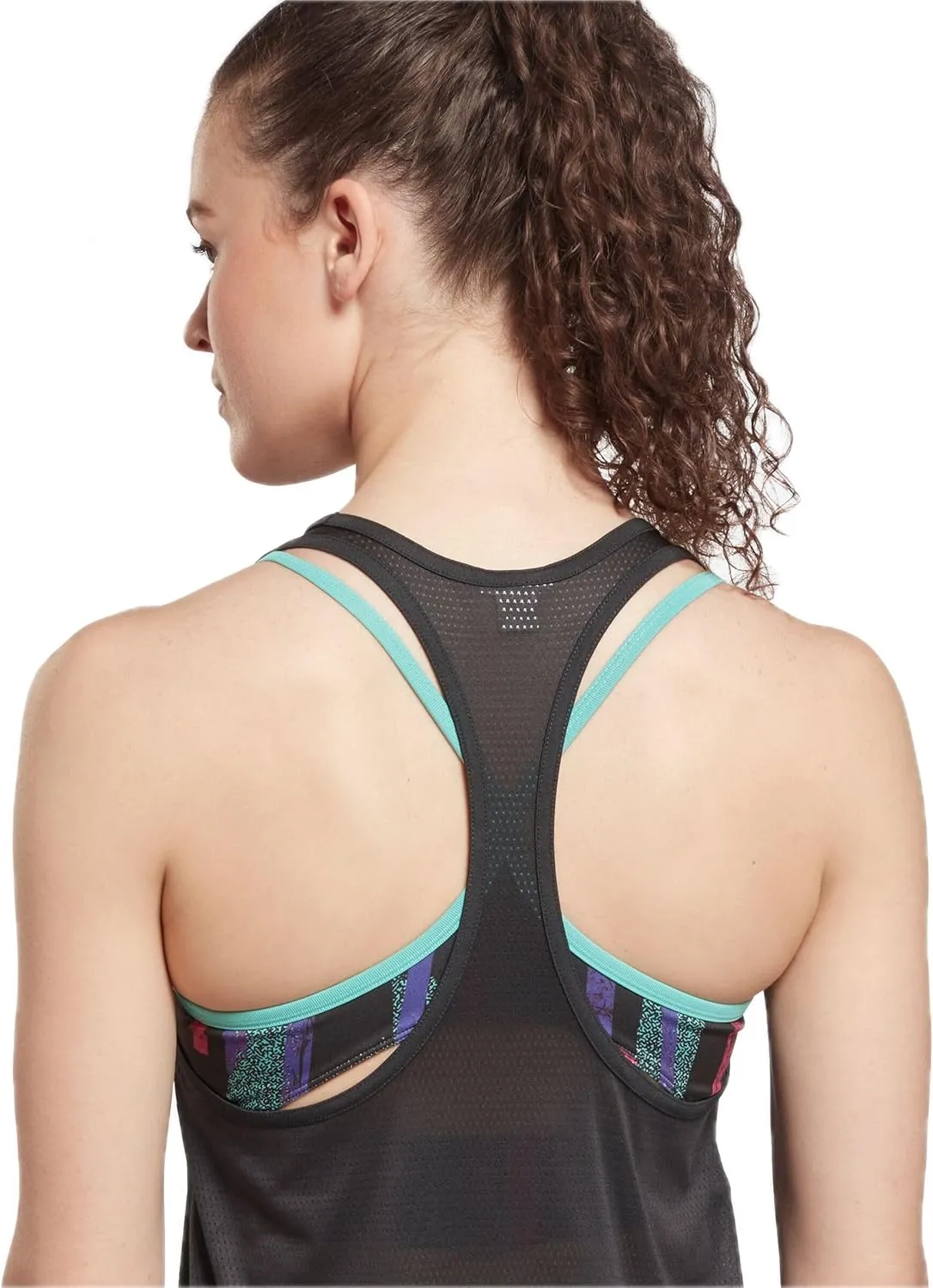 Reebok Women's Workout Ready Mesh Back Tank