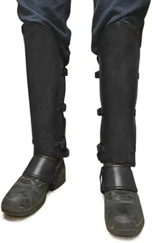 Renaissance Medieval Knight Dual Rapier Sword Frog Belt Holster Adjustable Faux Leather Weapon Carry Case Waist Hanger Carrier