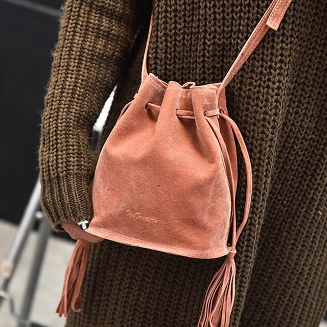 Ring Shoulder Totes Detailed Handbag Leather Women Messenger Bag Crossbody Fashion Top Metal Handle PU Vintage Tassel Rapid issue resolution Women Bags Bags