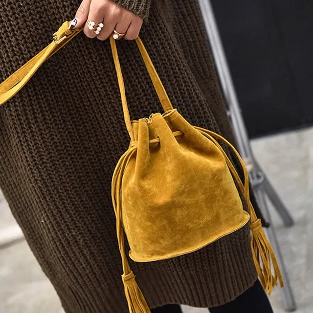 Ring Shoulder Totes Detailed Handbag Leather Women Messenger Bag Crossbody Fashion Top Metal Handle PU Vintage Tassel Rapid issue resolution Women Bags Bags