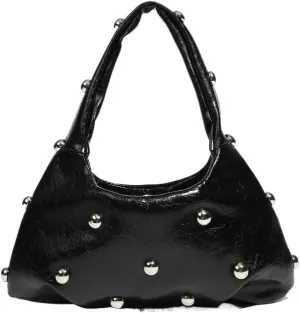 Rivet handbag dumpling bag shoulder bag metal lady bag