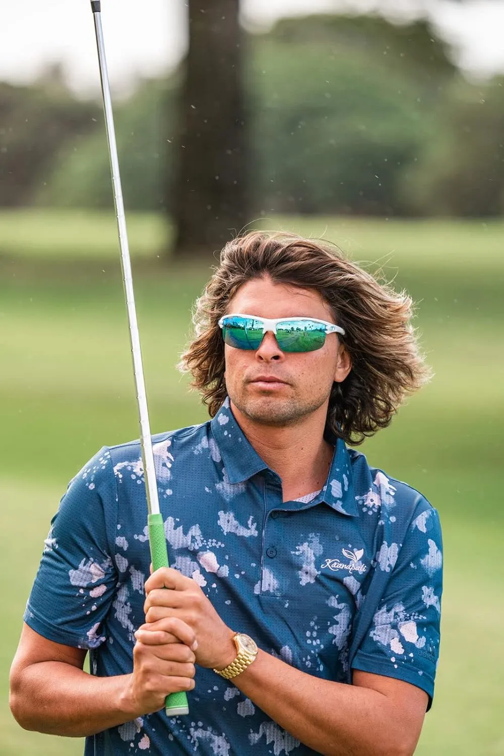Rivet Sport Sunglasses, Ideal For Cycling, Golf, Pickleball, Running And Tennis