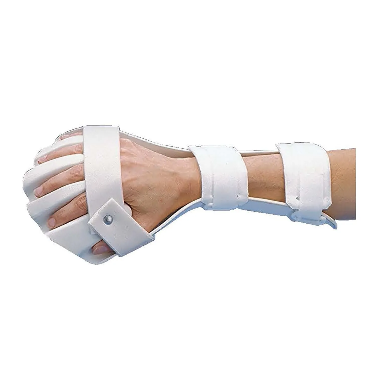 Rolyan Preformed Anti-Spasticity Ball Splint, Right, Large, White