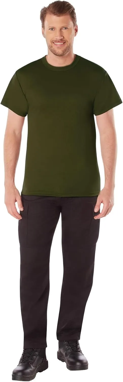 Rothco Quick Dry Moisture Wicking T-Shirt Active Athletic Shirt