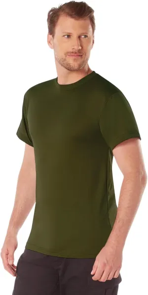 Rothco Quick Dry Moisture Wicking T-Shirt Active Athletic Shirt