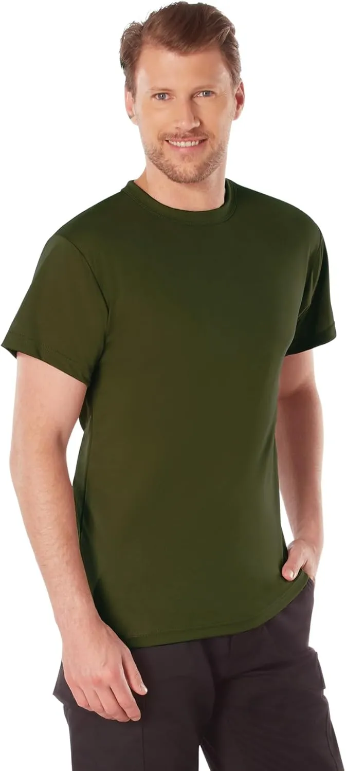 Rothco Quick Dry Moisture Wicking T-Shirt Active Athletic Shirt