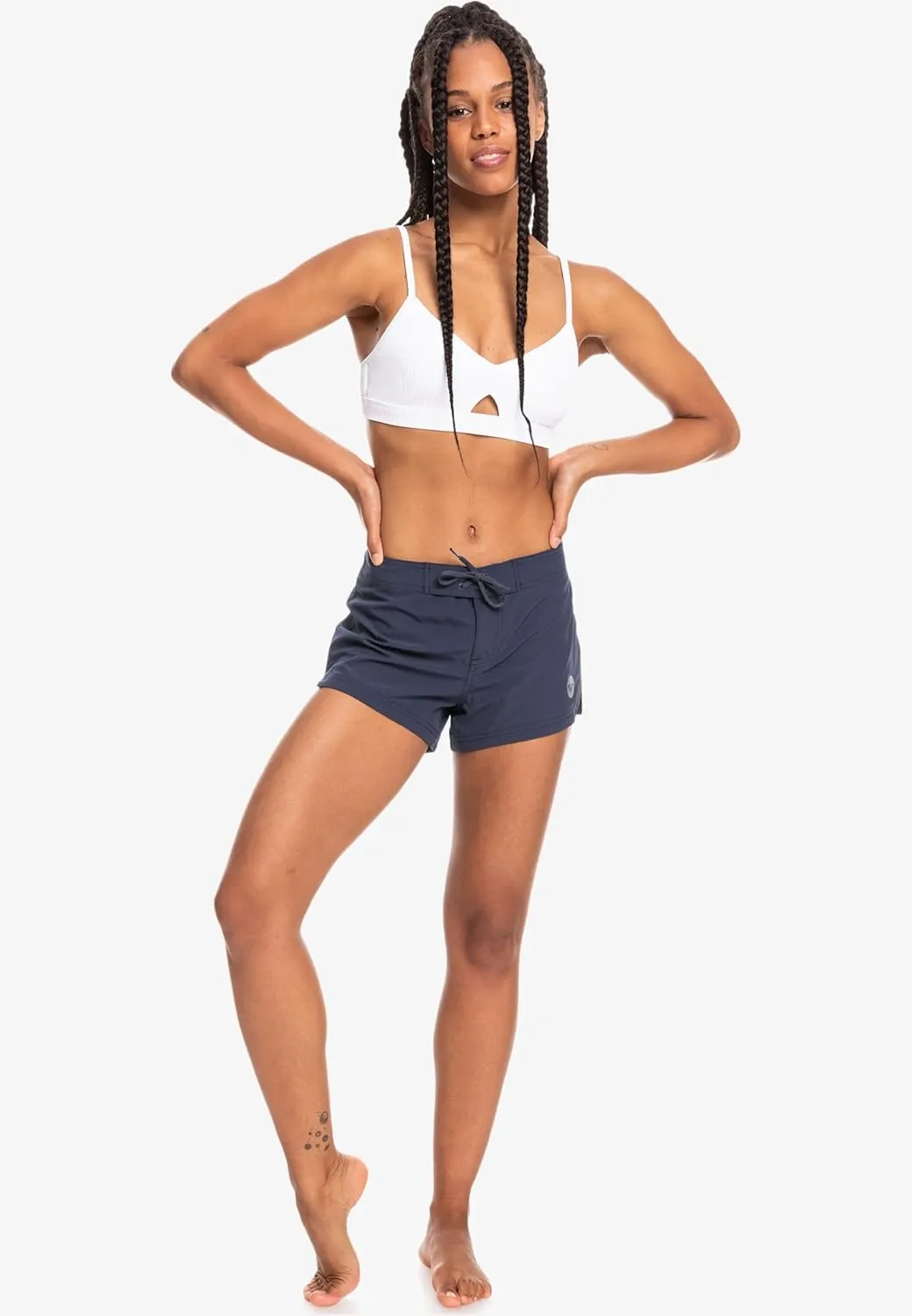 Roxy Women's Board Quick Dry Bathing Suit Shorts, 2" Inseam-Swimsuit Bottoms (XS-XXL)