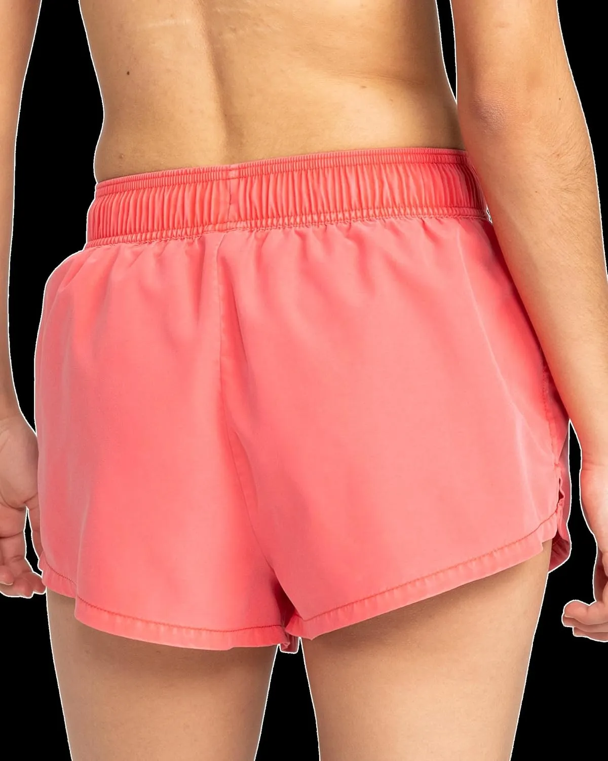 Roxy Women's Standard Beach Casual Loose Fitted, Elastic Waist Drawcord Swim Shorts, Quick-Dry
