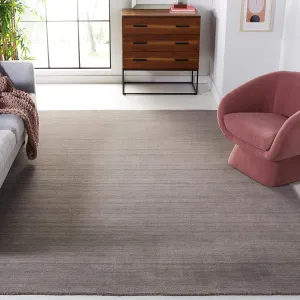 SAFAVIEH Area Rug 8x10 - Himalaya Collection - Large - Pewter, Handmade Wool, Ideal for Living Room, Bedroom, Office, Dining Space (HIM820E)