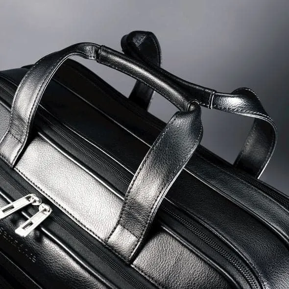 Samsonite Leather Business Cases Expandable Leather Business Case