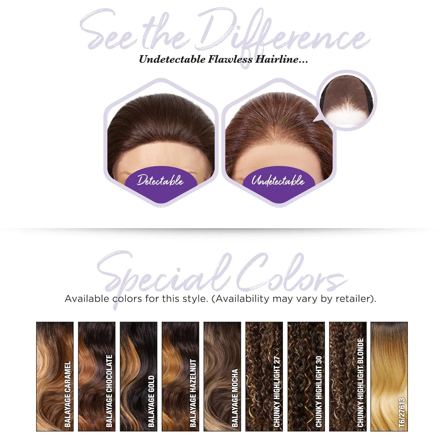 Sensationnel What Lace 13X6 Wigs - Braelyn Lacefrontal Hand Tied Glueless Synthetic With Natural Density Preplucked Hairline (CHBLONDE)