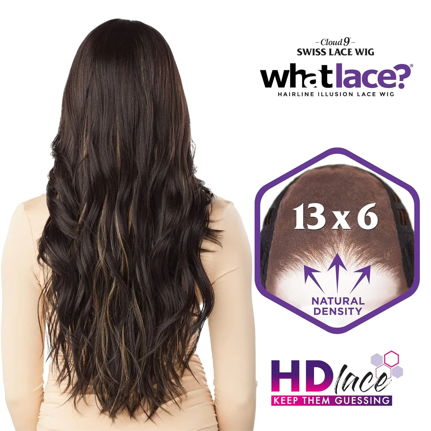 Sensationnel What Lace 13X6 Wigs - Braelyn Lacefrontal Hand Tied Glueless Synthetic With Natural Density Preplucked Hairline (CHBLONDE)
