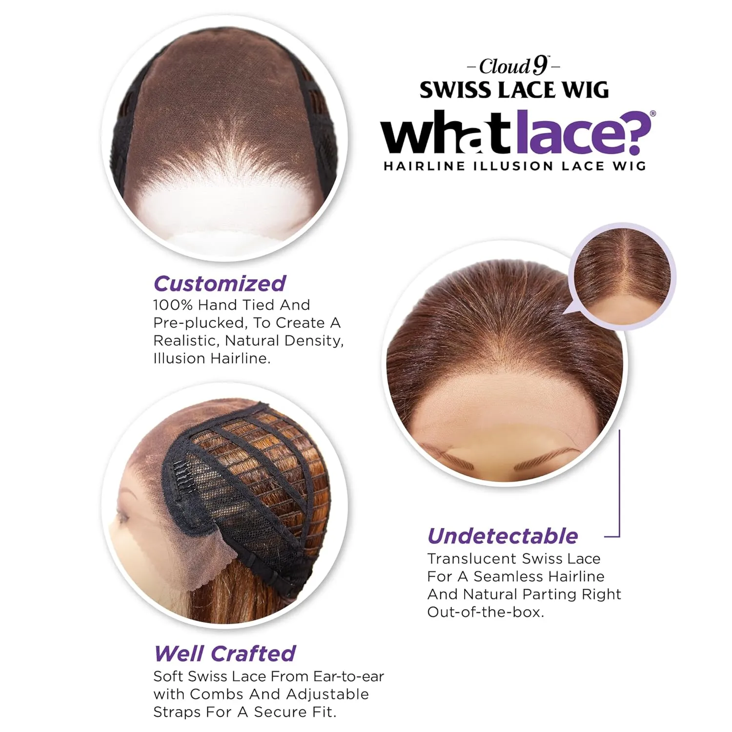Sensationnel What Lace 13X6 Wigs - Samira Lacefrontal Hand Tied Glueless Synthetic With Natural Density Preplucked Hairline (BALAYAGECOPPER)