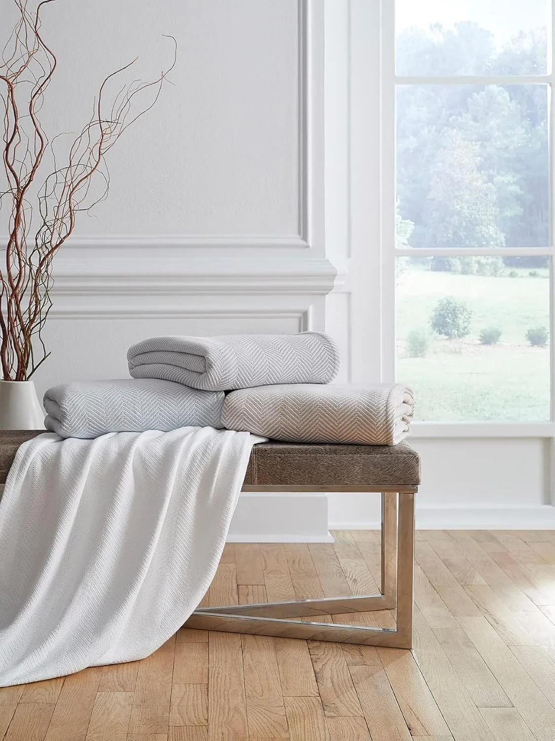 Sferra Camilo - Full/Queen Blanket 100X100