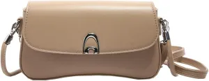 Shoulder Bag for Women Crossbody Purses with 2 Removable Straps Trendy Leather Bag Clutch Tote Handbags Saddle Bag