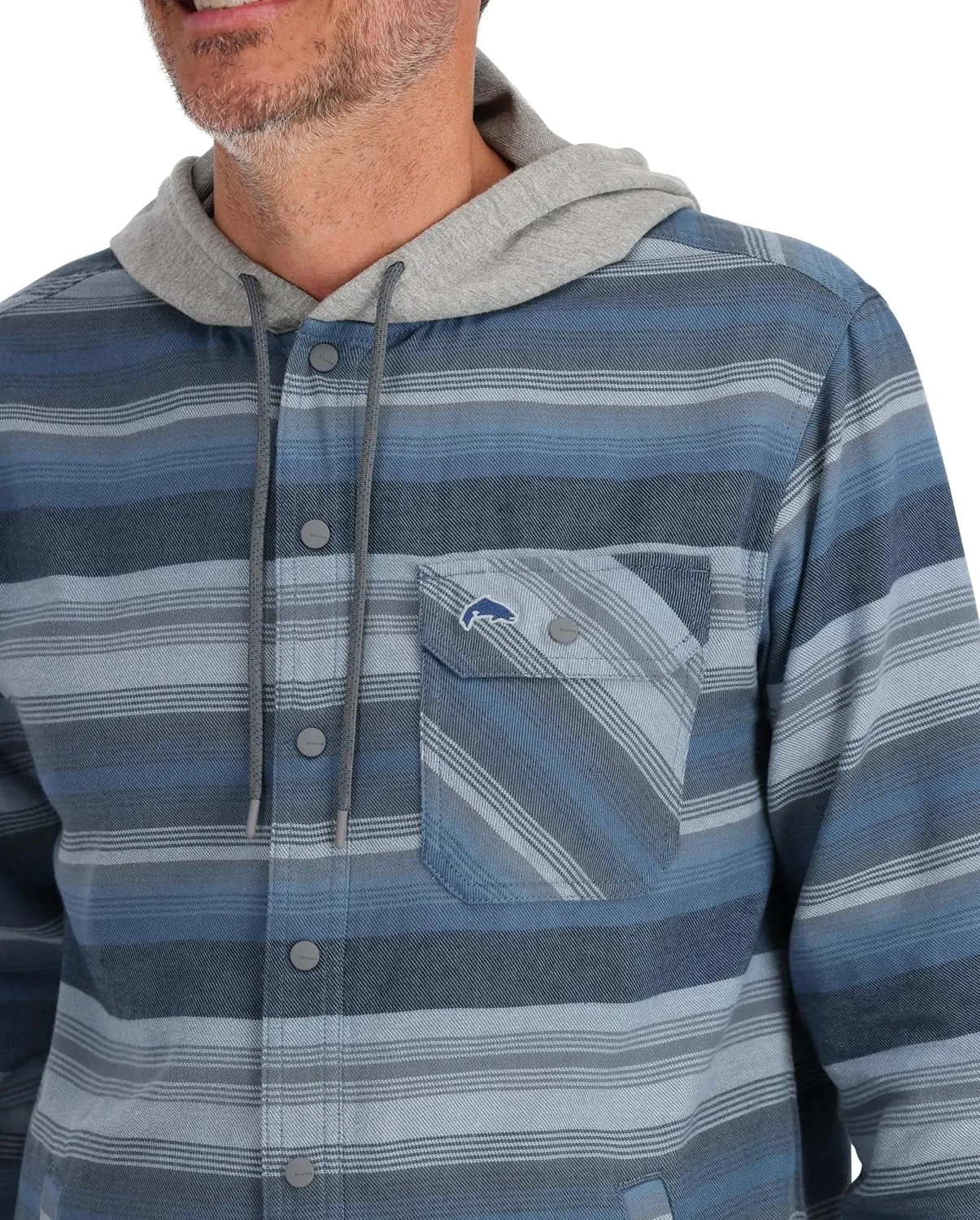 Simms Men's Santee Flannel Hoody