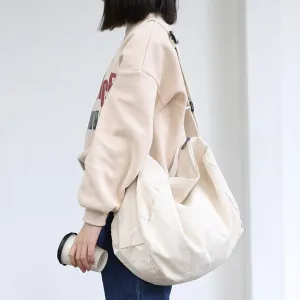 Simple Canvas Leisure Forest Artistic Cloth Crossbody Bags