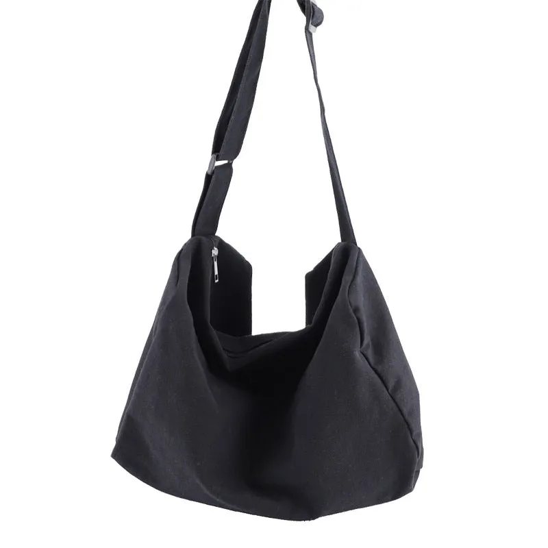 Simple Canvas Leisure Forest Artistic Cloth Crossbody Bags