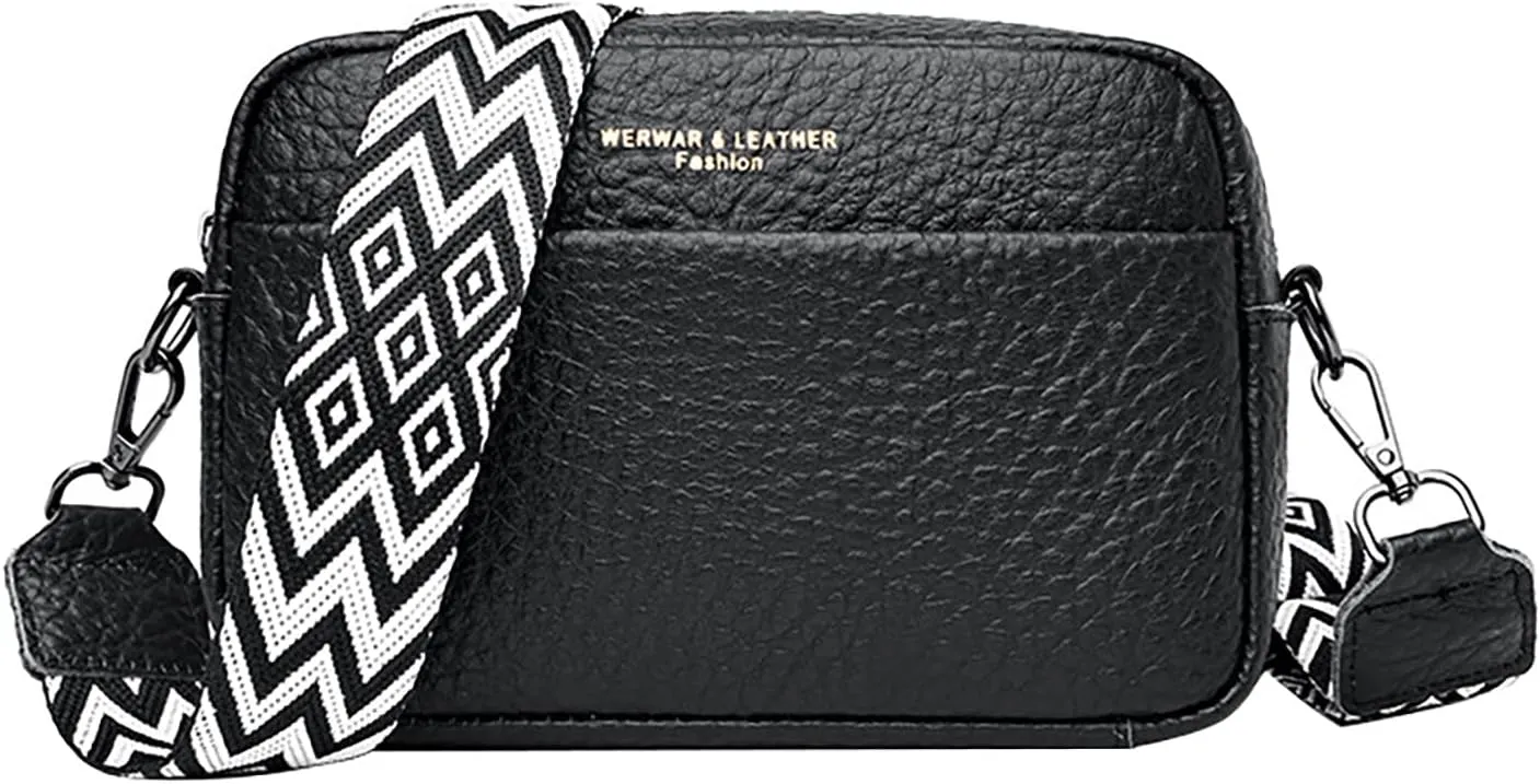 Small Crossbody Bags for Women Trendy Belt Purse Fashion Designer Mini Cute Sling Fanny Chest (0429A-Black, One Size)