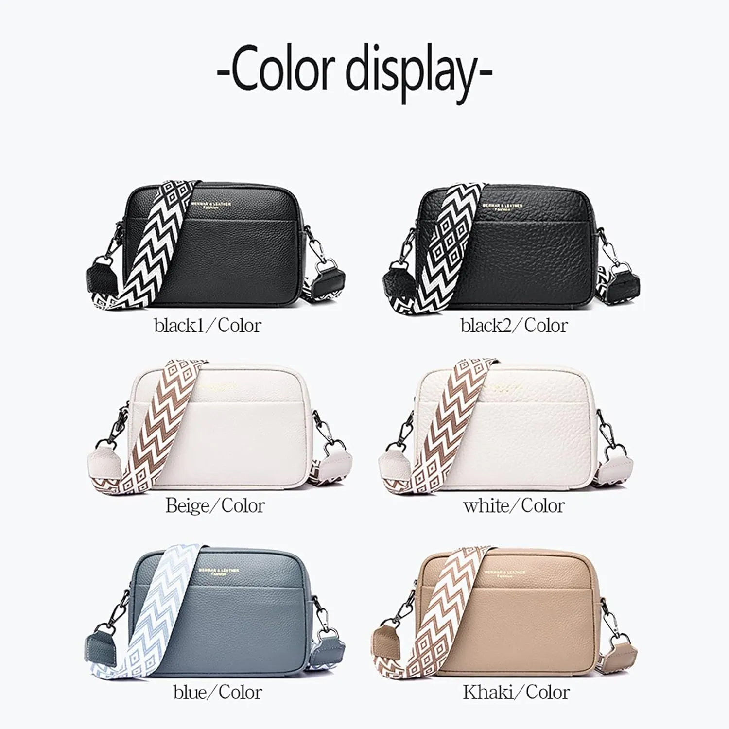 Small Crossbody Bags for Women Trendy Belt Purse Fashion Designer Mini Cute Sling Fanny Chest (0429A-Black, One Size)