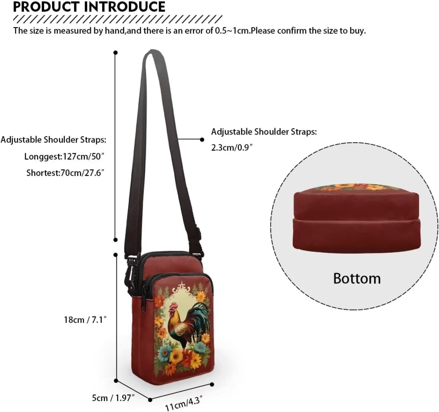 Small Crossbody Purse for Women Kids Shoulder Messenger Bag