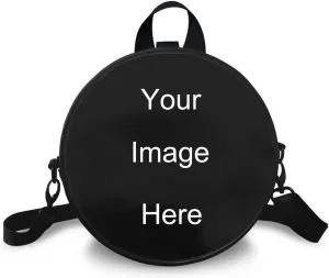Small Crossbody Purse for Women Teen Girls Shoulder Round Bag Circle Purses