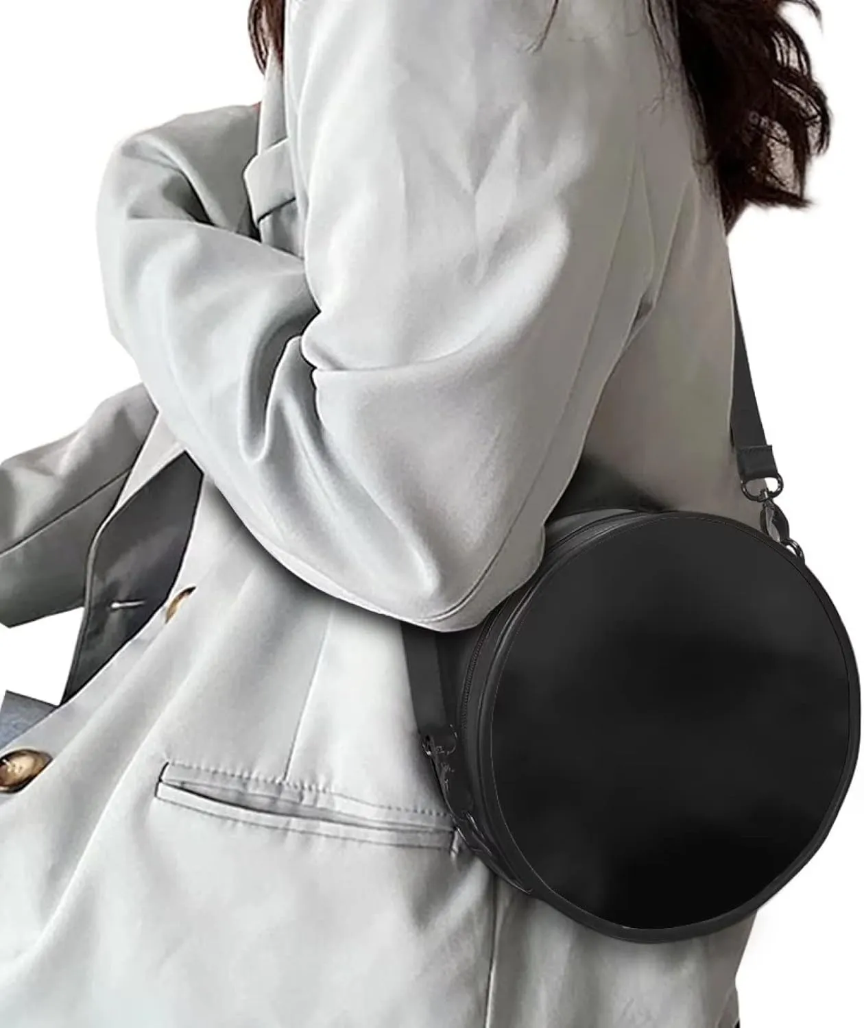 Small Crossbody Purse for Women Teen Girls Shoulder Round Bag Circle Purses