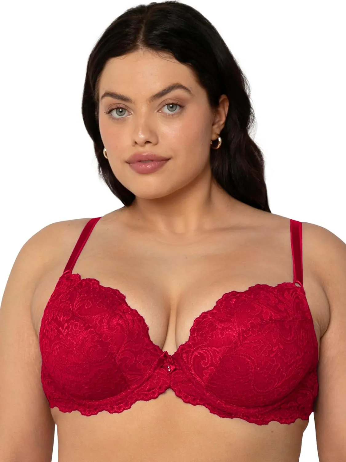 Smart & Sexy Womens Iconic Lace Push Up Bra