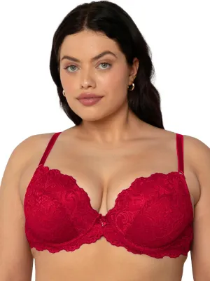Smart & Sexy Womens Iconic Lace Push Up Bra