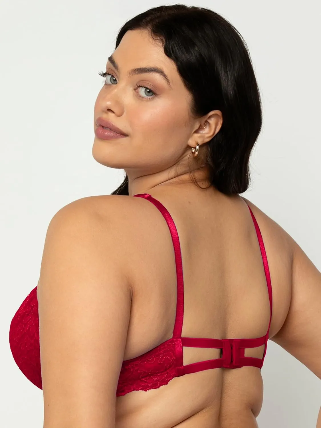 Smart & Sexy Womens Iconic Lace Push Up Bra