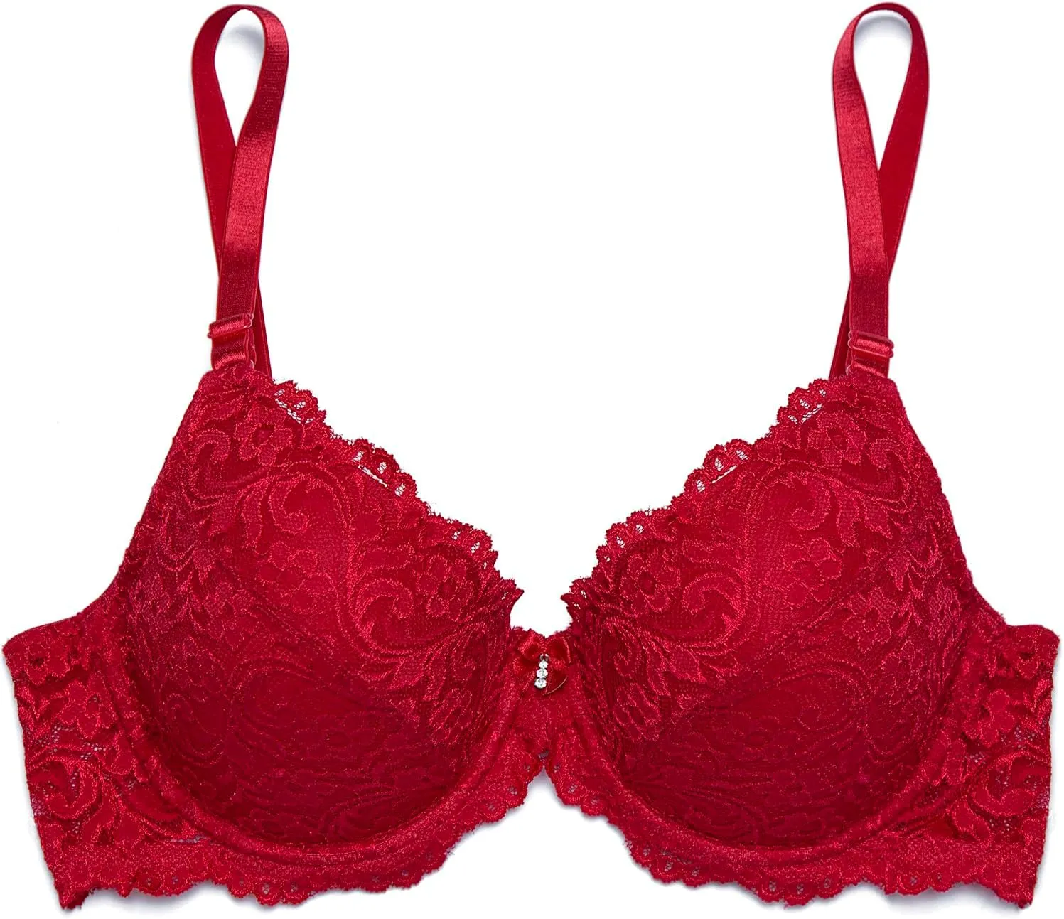 Smart & Sexy Womens Iconic Lace Push Up Bra