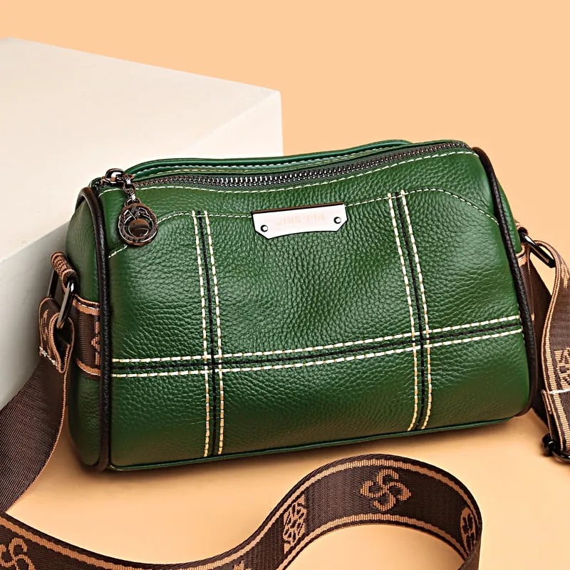 Soft Leather Sling Bag