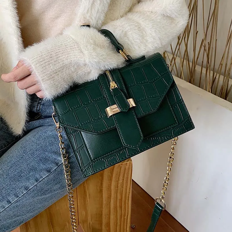 Solid Color Crossbody Bags