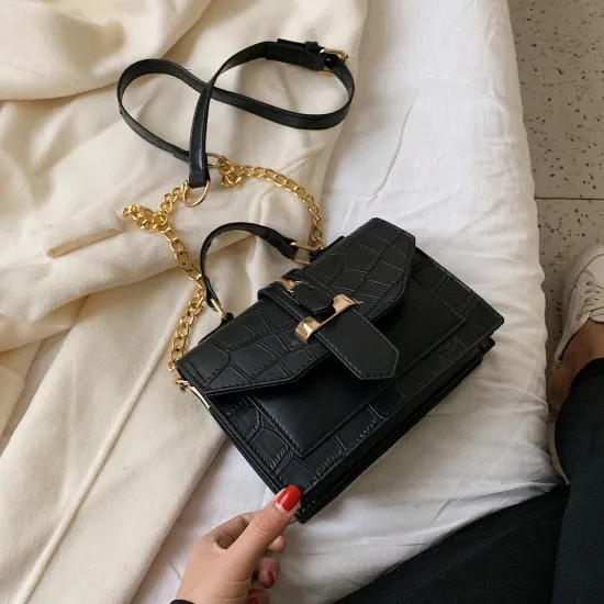 Solid Color Crossbody Bags