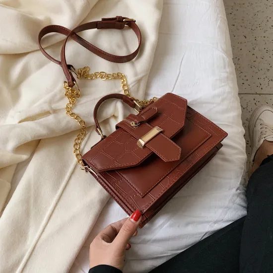 Solid Color Crossbody Bags