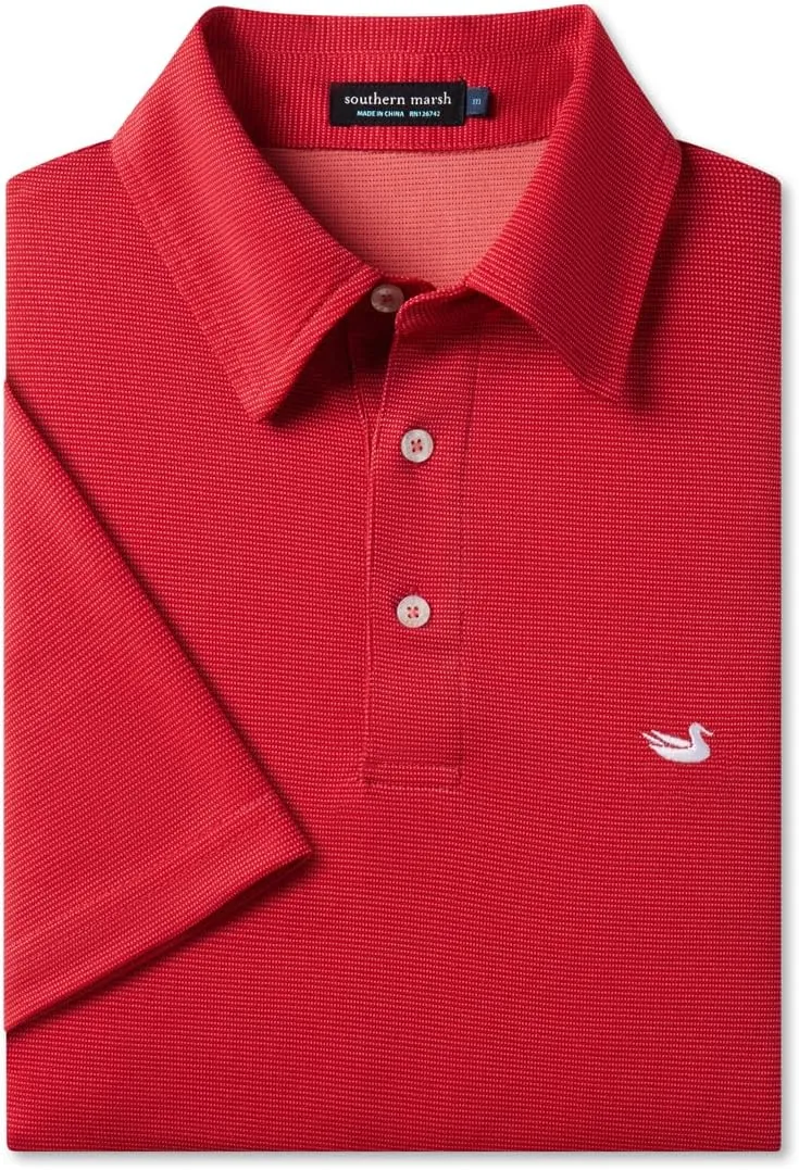 Southern Marsh Abaco Mesh Performance Polo