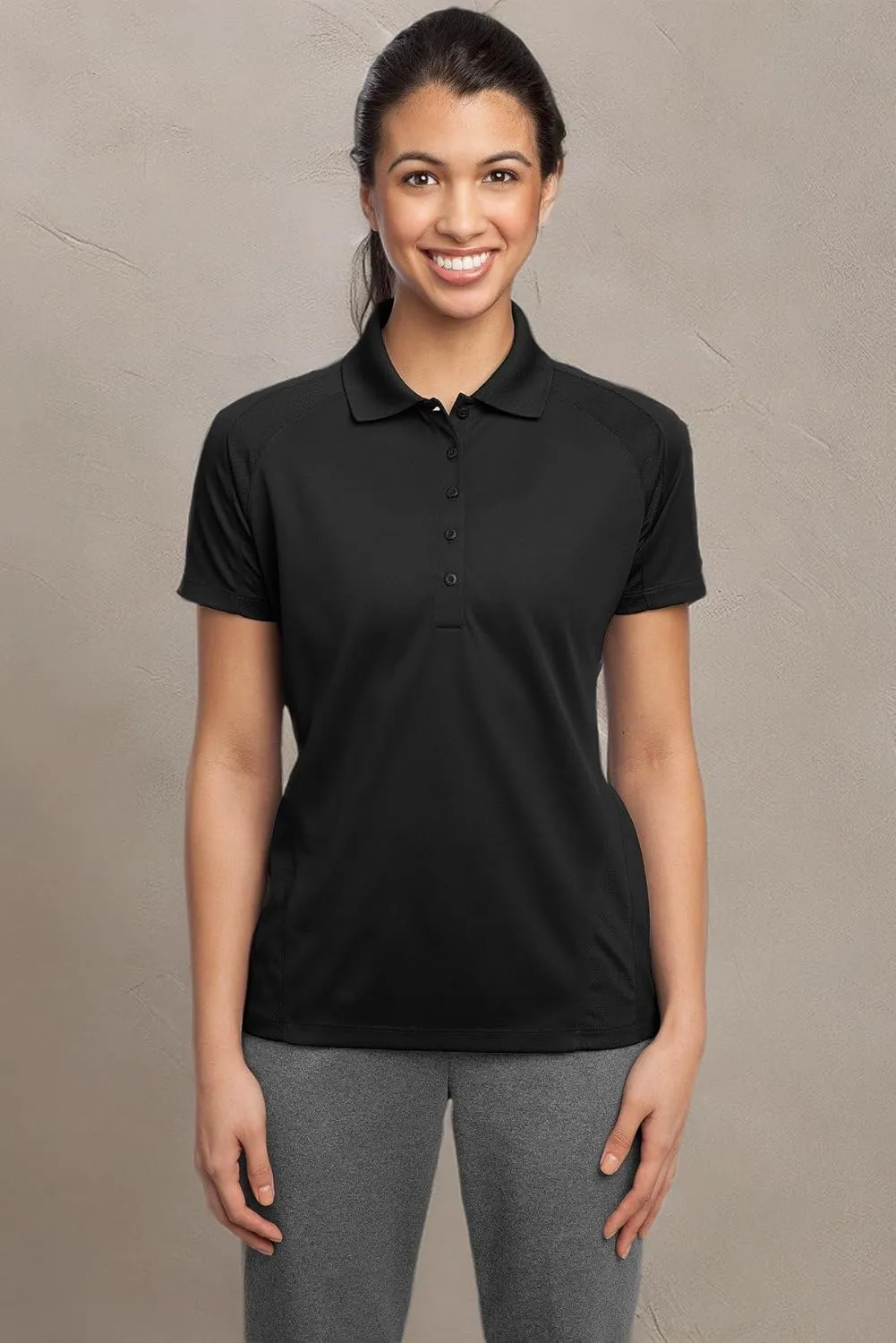 SPORT-TEK Women's Dri Mesh Pro Polo