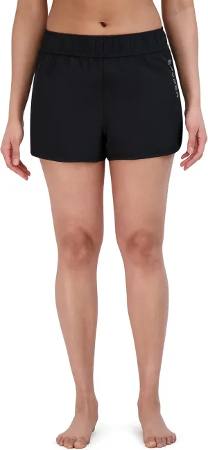 Spyder Women's Standard 3" Stretch Board Short Quick Dry Elastic Tie Waistband