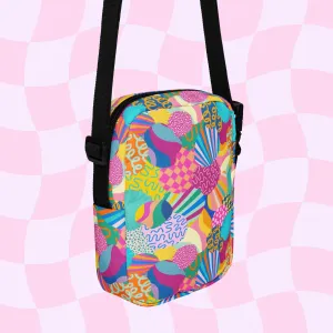Squiggs and Stripes Mini Crossbody bag
